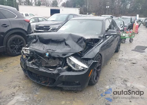 2017 BMW 340I z USA, uszkodzony, nr VIN WBA8B3G56HNA92813